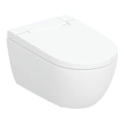 Geberit WC-Komplettanlage AquaClean Alba mit Wand-WC, weiß KeraTect