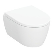 Geberit WC mural, chasse profonde iCon 36x49 cm, vrk A, ge F., sans bride, blanc mat