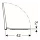 Geberit WC-Sitz Acanto Quick-R., MS verchromt, m Absenkaut., we.-5