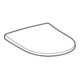 Geberit WC-Sitz Acanto Quick-R., MS verchromt, m Absenkaut., we.-2