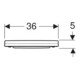 Geberit WC-Sitz Acanto S. MS vc, m Absenkaut., abnehmb., we.-2
