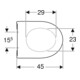 Geberit WC-Sitz Acanto S. MS vc, m Absenkaut., abnehmb., we.-4