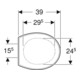 Geberit WC-Sitz BAMBINI weiß-5