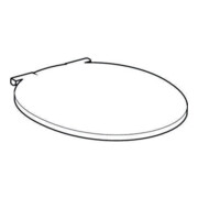 Geberit WC-Sitz Cassini we., Scharn. ES, m Absenkaut., m Deckel-4