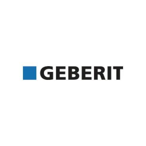 Geberit WC-Sitz Courrèges weiß, mit Deckel, Scharniere verchromt