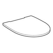 Geberit WC-Sitz Felino w, m Deck, Scharn. verchromt, m Absenkaut.-5