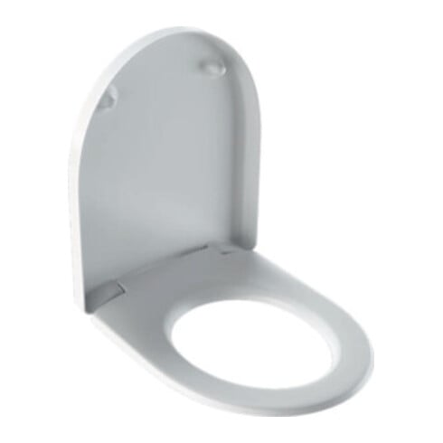 Geberit WC-Sitz iCon Scharn. MS verchromt, Absenkaut., weiß
