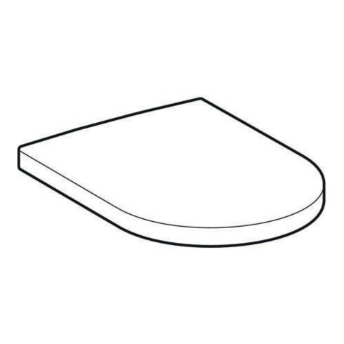Geberit WC-Sitz iCon Scharn. MS verchromt, m Absenkaut., weiß