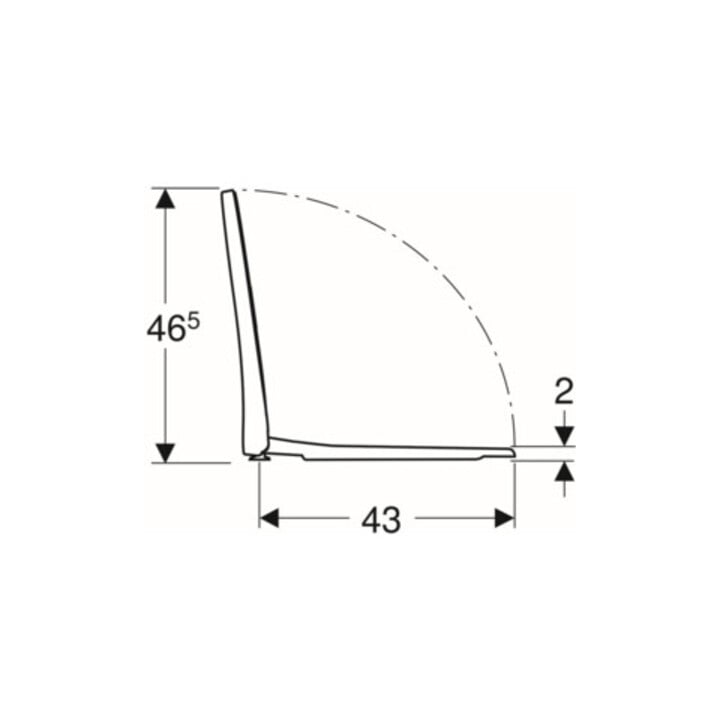 Geberit WC-Sitz iCon schl. Des., S. MS vc, Absenkaut., we.