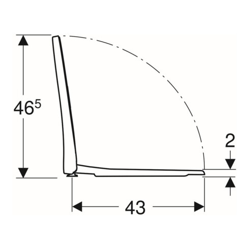 Geberit WC-Sitz iCon schl. Des., S. MS vc, Absenkaut., we.