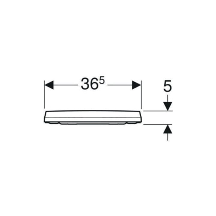 Geberit WC-Sitz iCon schl. Des., S. MS vc, Absenkaut., we.