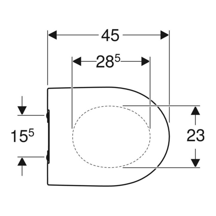 Geberit WC-Sitz iCon schl. Des., S. MS vc, Absenkaut., we.