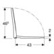 Geberit WC-Sitz iCon schl. Des., S. MS vc, Absenkaut., we.-5