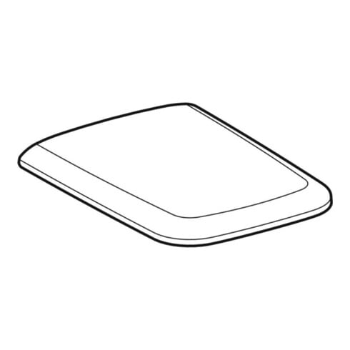 Geberit WC-Sitz iCon Square m Quick-Release, m Absenkautomatik, weiß