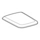 Geberit WC-Sitz iCon Square Scharn. MS verchromt, m Absenkaut., weiß-5