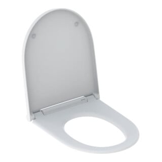 Geberit WC-Sitz One Designabdeckung weiß