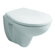 Geberit WC-Sitz RENOVA COMPACT abnehmbar, mit Deckel Scharniere Edelstahl pergamon