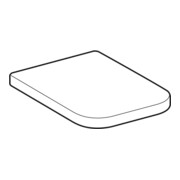 Geberit WC-Sitz Renova Plan ek, Bef. v o, m Quick-R., m Abs, we.-2