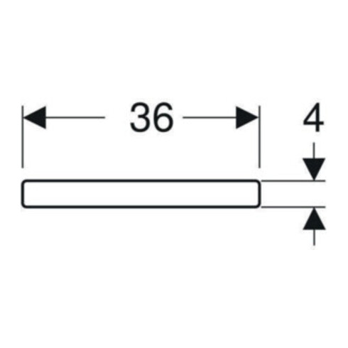 Geberit WC-Sitz Renova Plan S. MS vc, m Abs, w, eck., Befestig. v ob