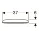 Geberit WC-Sitz Renova S. ES, w, o. Absenkaut., Befestig. v ob-5