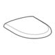Geberit WC-Sitz Renova S. MS vc, mh, m Abs, Befestig. v ob