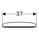 Geberit WC-Sitz Renova S. MS vc, mh, m Abs, Befestig. v ob-4