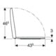 Geberit WC-Sitz Renova S. MS vc, pg., m Abs, Befestig. v ob