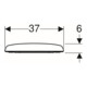 Geberit WC-Sitz Renova S. MS vc, pg., m Abs, Befestig. v ob-5