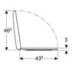 Geberit WC-Sitz Renova S. MS vc, w, m Abs, Befestig. v ob