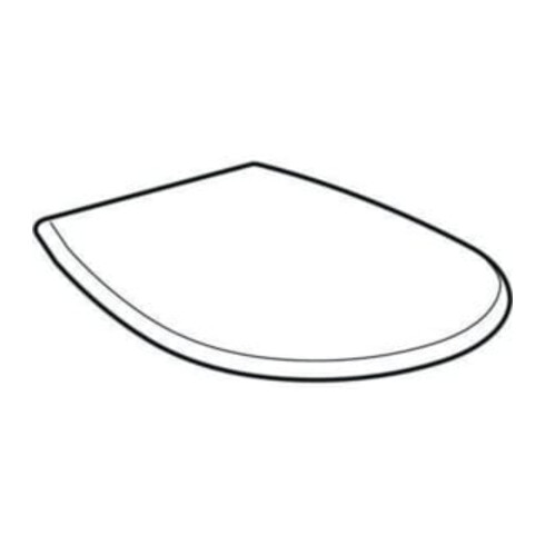 Geberit WC-Sitz Renova w, o Abs, Befestig. v unt, Scharn. ES