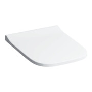 Geberit WC-Sitz Smyle Square m Absenkaut., we., Scharn. MS verchromt