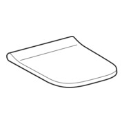Geberit WC-Sitz Smyle Square o. Absenkaut., we., Scharn. MS verchromt-2