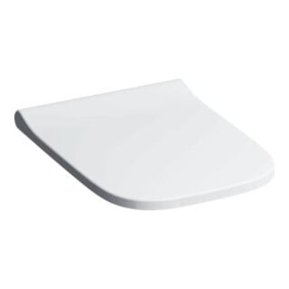 Geberit WC-Sitz Smyle Square Quick, Abs, we., Scharn. MS verchromt