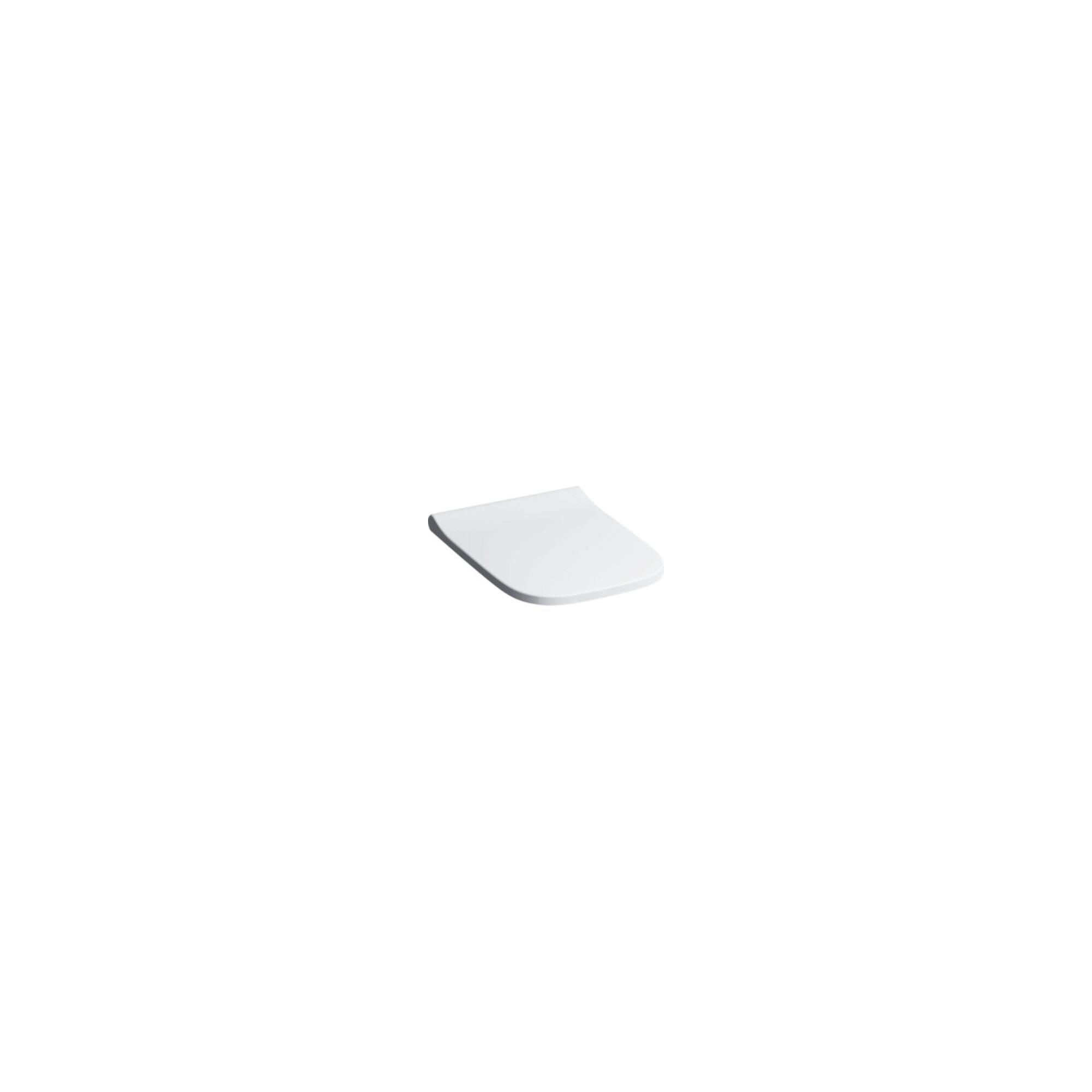 Geberit WC-Sitz Smyle Square Quick, Abs, we., Scharn. MS verchromt