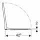 Geberit WC-Sitz Smyle Square Quick, Abs, we., Scharn. MS verchromt-5