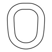 Geberit WC-Sitzring Bambini für Kleinkinder, achatgrau-5