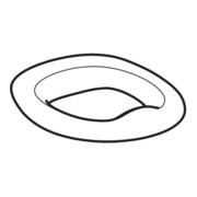 Geberit WC-Sitzring Bambini für Kleinkinder, karminrot-2