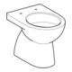 Geberit WC sur pied, cuvette à chasse profonde Renova w K-T., pour UP-/APS, sortie verticale, partiellement fermé-2