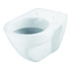 Geberit WC suspendu à chasse plate Paris blanc-1