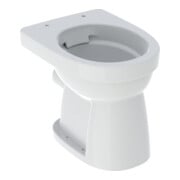 Geberit WC suspendu à chasse plate Renova 6 l, sortie horizontale, sans rebord, blanc