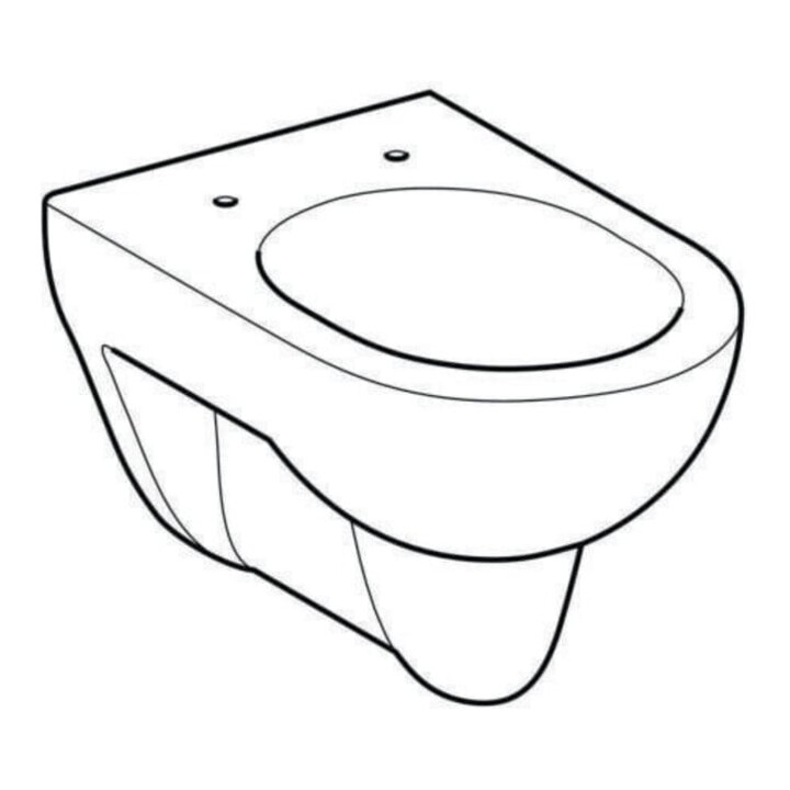 Geberit WC suspendu, chasse basse Renova 6/5 l, manhattan