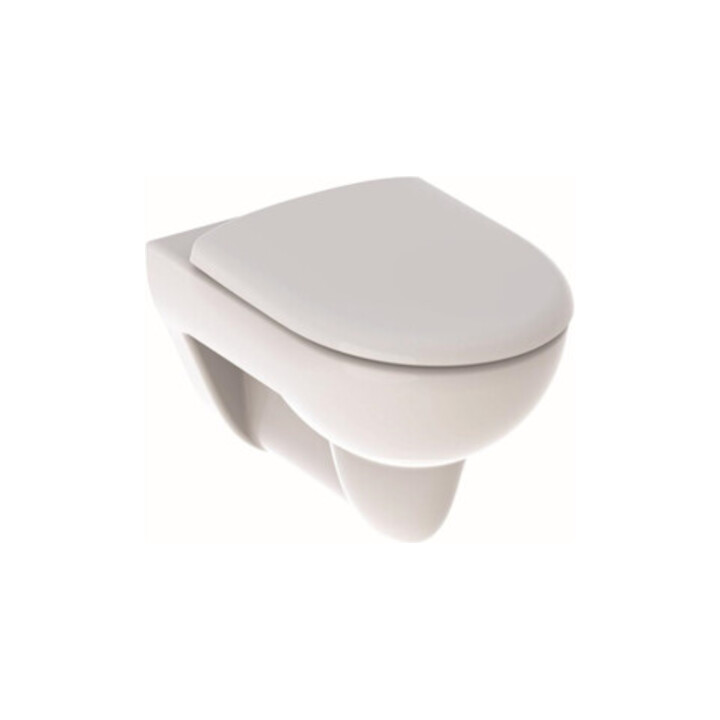 Geberit WC suspendu, chasse profonde Renova 6/5 l, kit, avec abattant, blanc