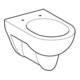 Geberit WC suspendu, chasse profonde Renova 6/5 l, pergamon