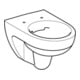 Geberit WC suspendu, chasse profonde Renova 6 l, sans rebord, blanc