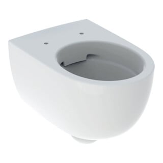 Geberit WC suspendu, chasse profonde Renova Comfort blanc, 6 l, relevé, forme fermée, sans rebord