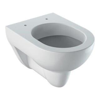 Geberit WC suspendu, chasse profonde Renova Compact 6/5 l, projection réduite, blanc