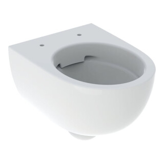 Geberit WC suspendu, chasse profonde Renova Compact 6/5 l, vrk A, fermé, sans bride, blanc