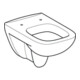 Geberit WC suspendu, chasse profonde Renova Plan 6/5 l, blanc