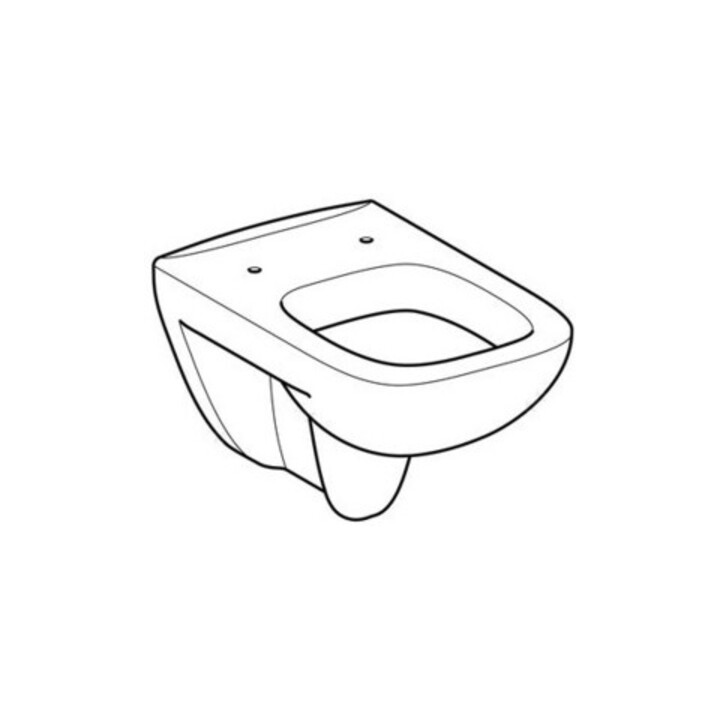 Geberit WC suspendu, chasse profonde Renova Plan 6/5 l, blanc KeraTect