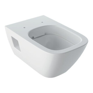 Geberit WC suspendu, chasse profonde Renova Plan 6/5 l, partiel, sans bride, KeraTect/blanc